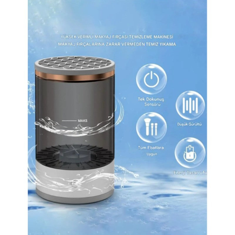 Makyaj Fırçası Temizleme Makinesi