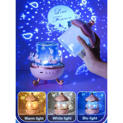 Tavşan Atlıkarınca Multifonksiyon Projektör